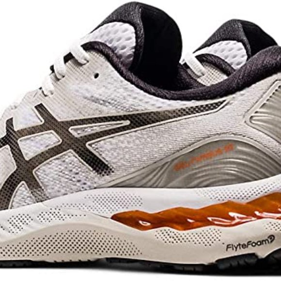 Asics Nimbus 23 White/Oyster Grey, Size 12 main image 5
